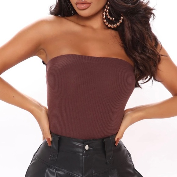 Hailey Ribbed Bodysuit 🤎 - Picture 3 of 9